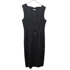 Classic Black Sleeveless Dress